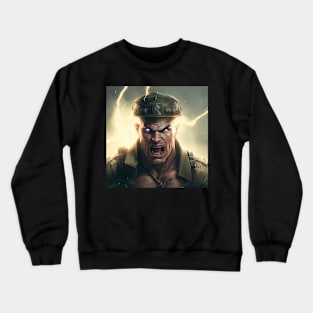 Angry Soldier Crewneck Sweatshirt